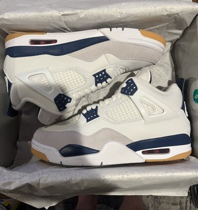 Nike Sb Jordan 4 Navy