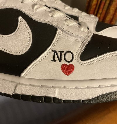 Supreme Nike Dunk High By Any Means Size 10