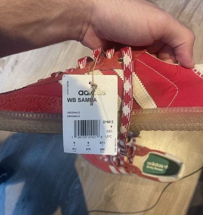 Adidas Samba Wales Bonner Red