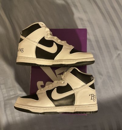 Supreme Nike Dunk High By Any Means Size 10