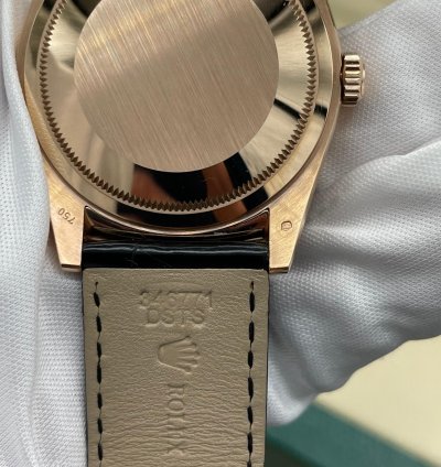 Rolex Day-date 36 Rose Gold Silver Rhodium