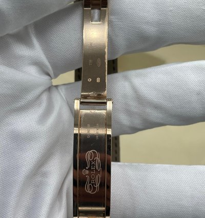 Rolex Day-date 36 Rose Gold Silver Rhodium