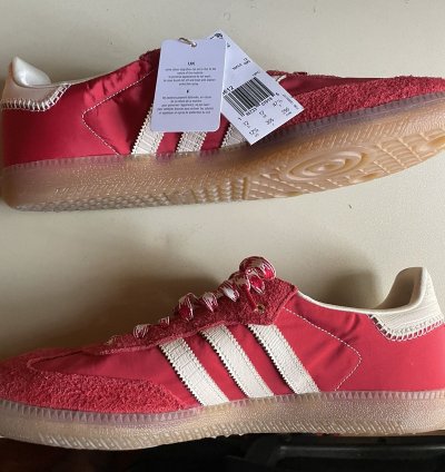 Adidas Samba Wales Bonner Red White 12 5 New Never Worn