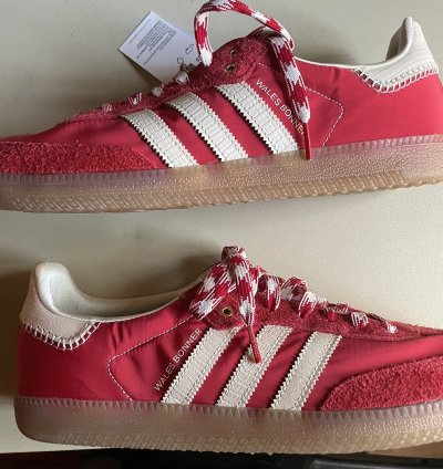 Adidas Samba Wales Bonner Red White 12 5 New Never Worn