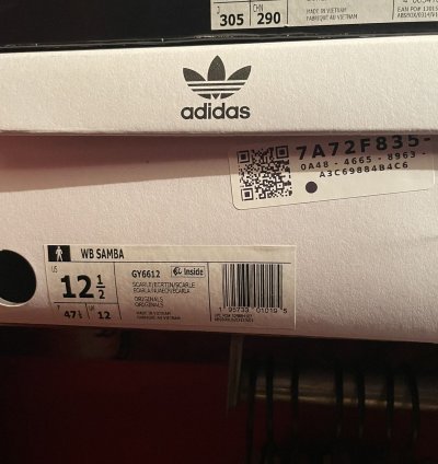 Adidas Samba Wales Bonner Red White 12 5 New Never Worn