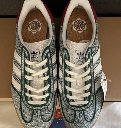 Adidas Sean Wotherspoon Gazelle Green Gum Sneakers Us 10