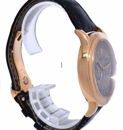 Patek Philippe Chronograph 5070 18k Rose Gold Chronograph Mens Watch Box Papers 05 5070r