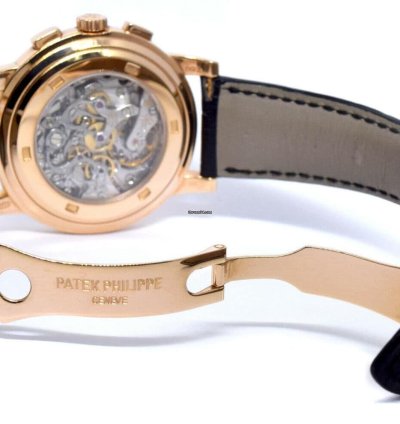 Patek Philippe Chronograph 5070 18k Rose Gold Chronograph Mens Watch Box Papers 05 5070r