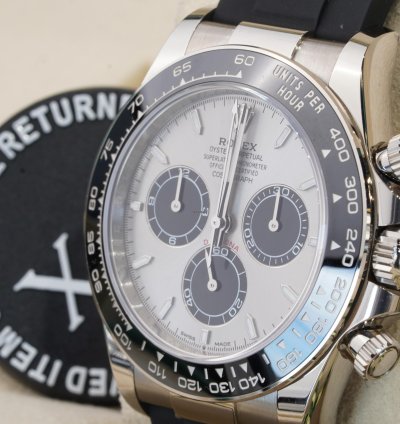 Rolex Daytona 2023 Unworn Cosmograph Daytona Oysterflex Ghost Black Subdials