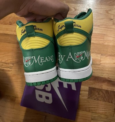Supreme Nike Dunk Sb High By Any Means Brazil