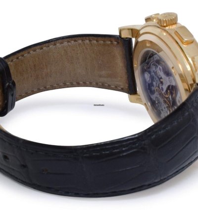 Patek Philippe Chronograph 5070 18k Yellow Gold Mens 42mm Watch 5070j