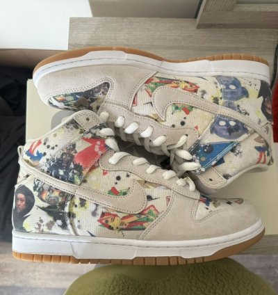 Supreme Nike Rammellzee Dunk High Size 10 5