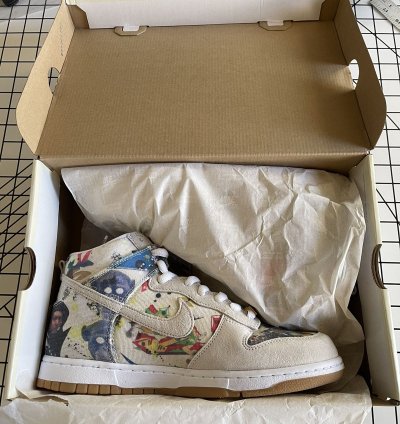 Supreme Nike Rammellzee Dunk High Size 9 5