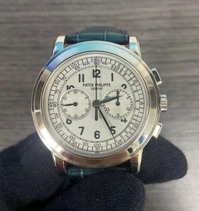 Patek Philippe Chronograph 5070g White Gold Chronograph