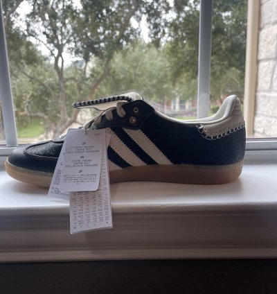 Adidas Wales Bonner Black Pony Samba