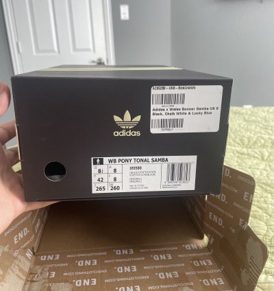Adidas Wales Bonner Black Pony Samba