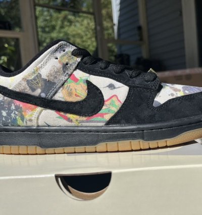 Supreme Nike Rammellzee Dunk Low Size 7