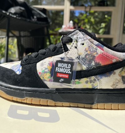 Supreme Nike Rammellzee Dunk Low Size 7