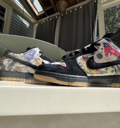 Supreme Nike Rammellzee Dunk Low Size 7