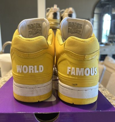 Nike Sb Supreme Air Force 2 Yellow