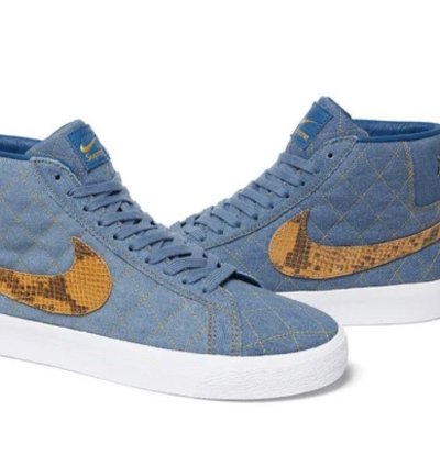 Supreme Nike Sb Blazer Mid Denim 6 5