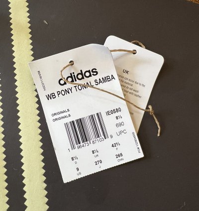 Adidas Wales Bonner Pony Hair Samba Us 9