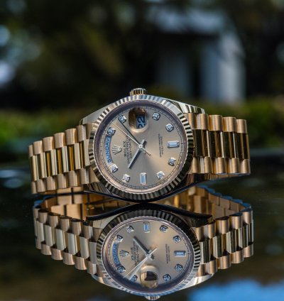 Rolex Day-date 36 Unworn 2023 Day-date 36 Gold Diamond Dial 128238
