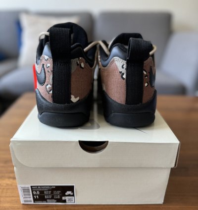 Supreme Nike Sb Darwin Low Desert Camo Size 9 5 In Hand