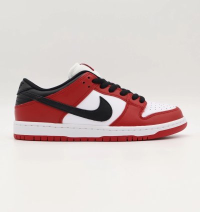Bq6817-600 Nike Sb Dunk Low Pro J-pack Chicago Varsity Red And White
