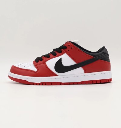 Bq6817-600 Nike Sb Dunk Low Pro J-pack Chicago Varsity Red And White