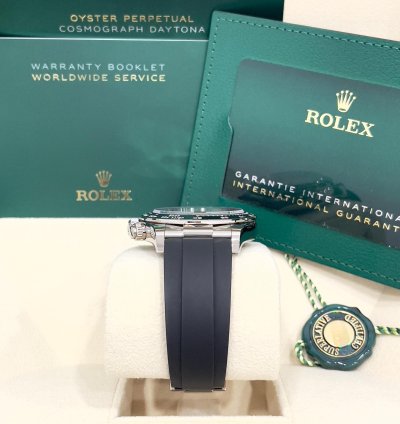 Rolex Daytona 2024 Daytona 126519 Ghost Oysterflex Silver Dial Unworn