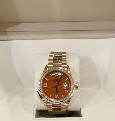 Rolex Day-date 36 Unworn 2024 Day-date 36mm 128238-0088 Carnelian Dial
