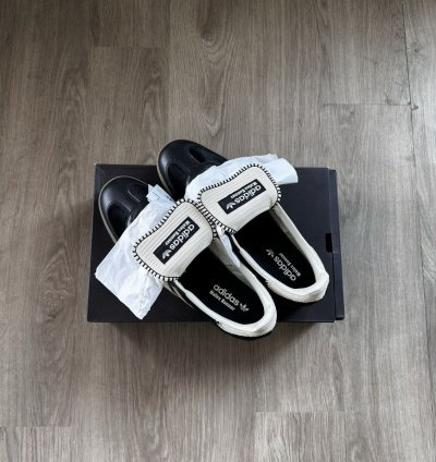 Adidas Wales Bonner Samba Black Pony Tonal