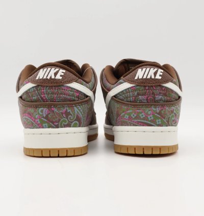 Dh7534-200 Nike Sb Dunk Low Pro Paisley Brown Pink Cacao Summit White