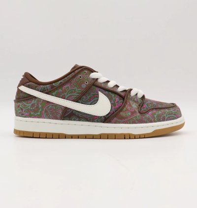 Dh7534-200 Nike Sb Dunk Low Pro Paisley Brown Pink Cacao Summit White