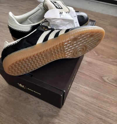 Adidas Wales Bonner Samba Black Pony Tonal