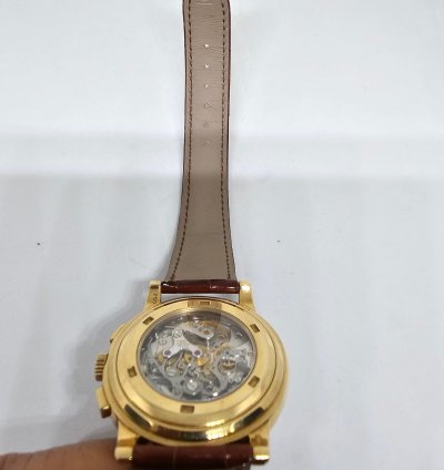 Patek Philippe Chronograph 5070j Yellow Gold With Extract Never Polished