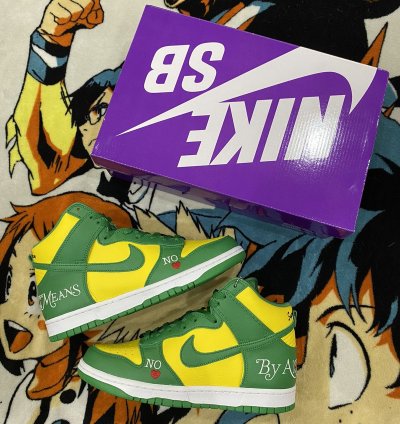 Supreme Nike Sb Dunk High Brazil