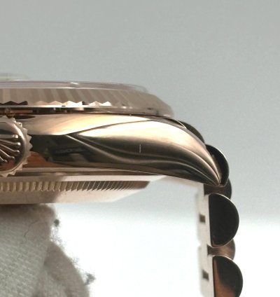 Rolex Day-date 36 Unworn Day-date 36mm White Roman Dial Rose Gold Bracelet 128235 Box Papers 2024