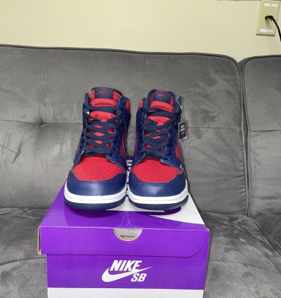 Supreme Nike Sb Dunk High By Any Means