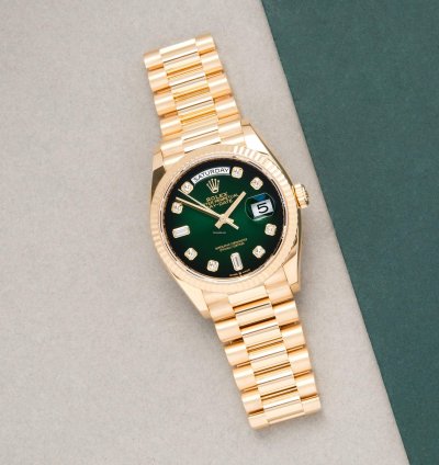 Rolex Day-date 36 Unworn Full Set 128238