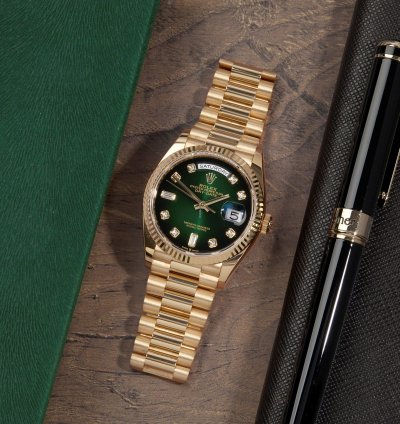 Rolex Day-date 36 Unworn Full Set 128238
