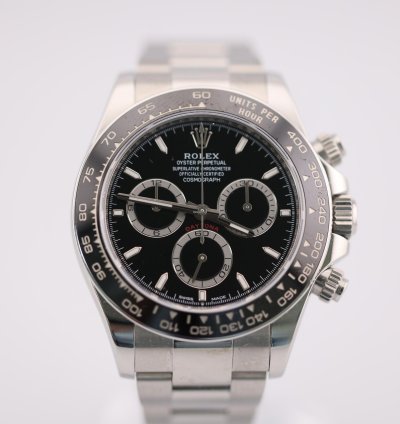 Rolex Daytona 2024 Daytona Stainless Steel Black Ceramic 126500ln