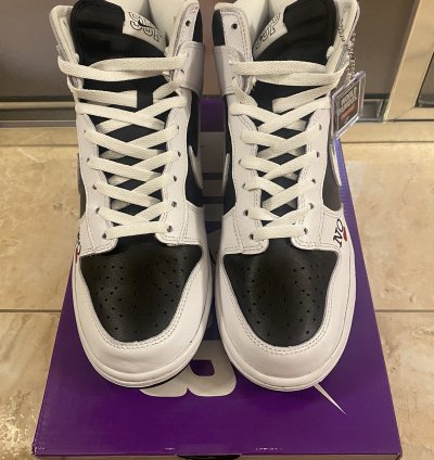 Supreme Nike Sb Dunk High By Any Means Black