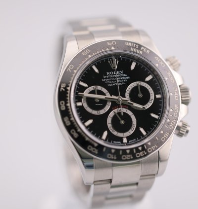 Rolex Daytona 2024 Daytona Stainless Steel Black Ceramic 126500ln