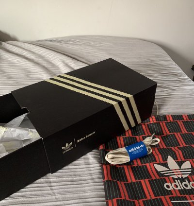 Adidas Wales Bonner Samba Ecru Tint Yellow