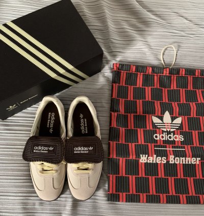 Adidas Wales Bonner Samba Ecru Tint Yellow