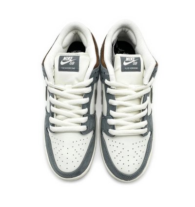 Fq1180-001 Yuto Horigome × Nike Sb Dunk Low Pro Qs Wolf Iron Grey Sail