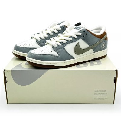 Fq1180-001 Yuto Horigome × Nike Sb Dunk Low Pro Qs Wolf Iron Grey Sail