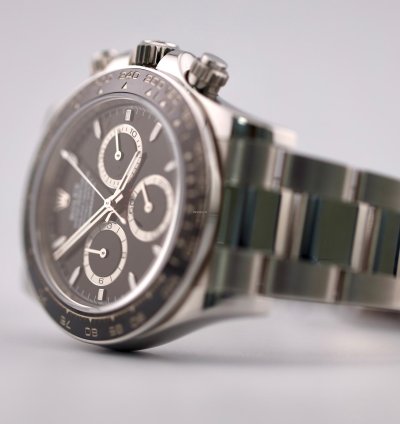 Rolex Daytona 2024 Daytona Stainless Steel New Reference Black Dial 126500ln